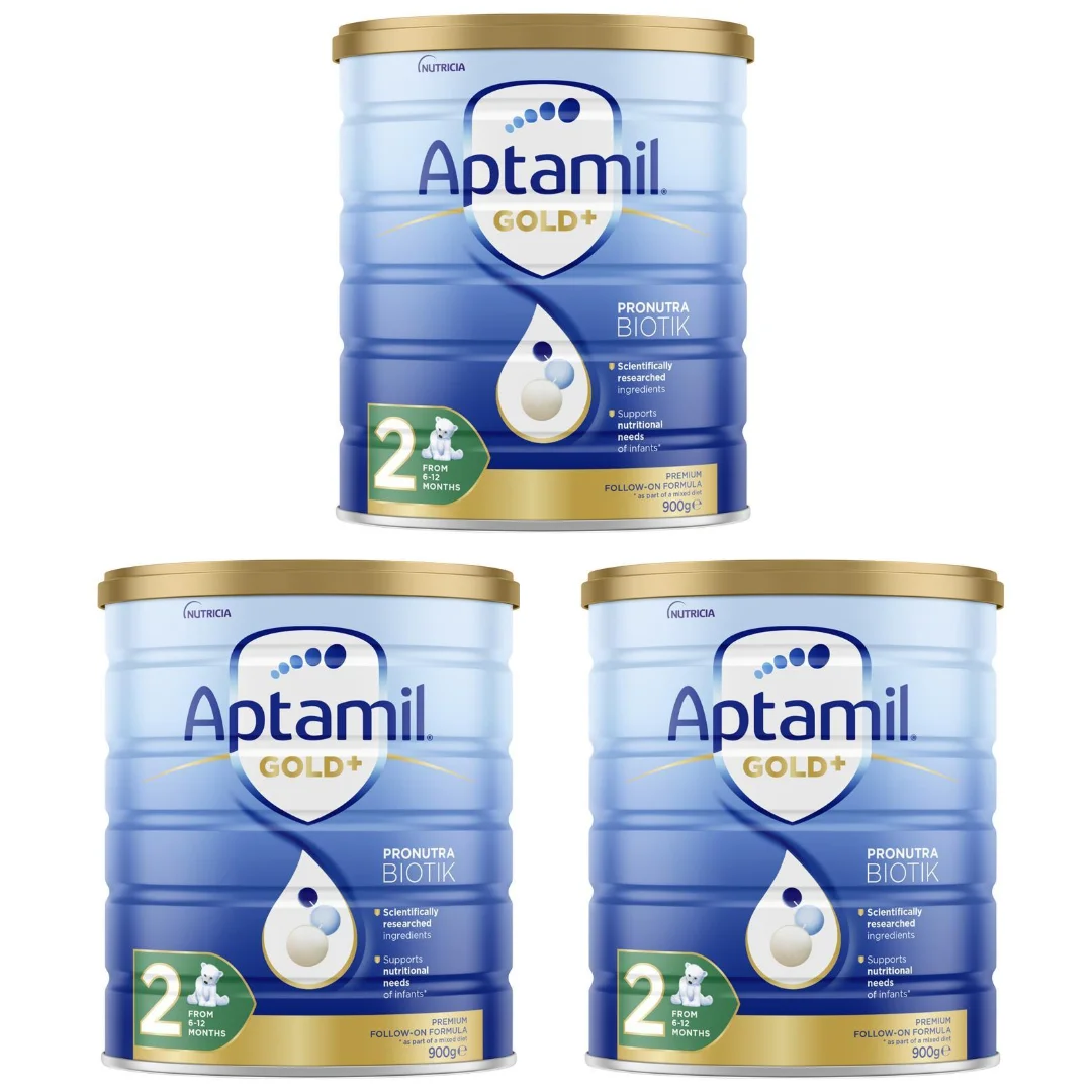 【NZ顺丰直邮】【5-15个工作日到货】Aptamil 爱他美 金装2段一箱6罐 【保质期2028/04】